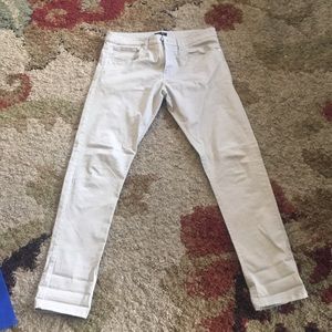 Khaki skinny Chinos men 31